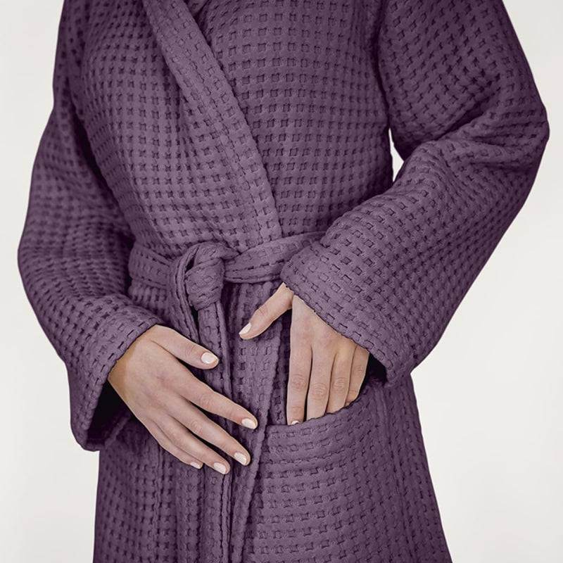 Accappatoio con cappuccio Biancheria Nettare Acc Fazzini - evabiancheria