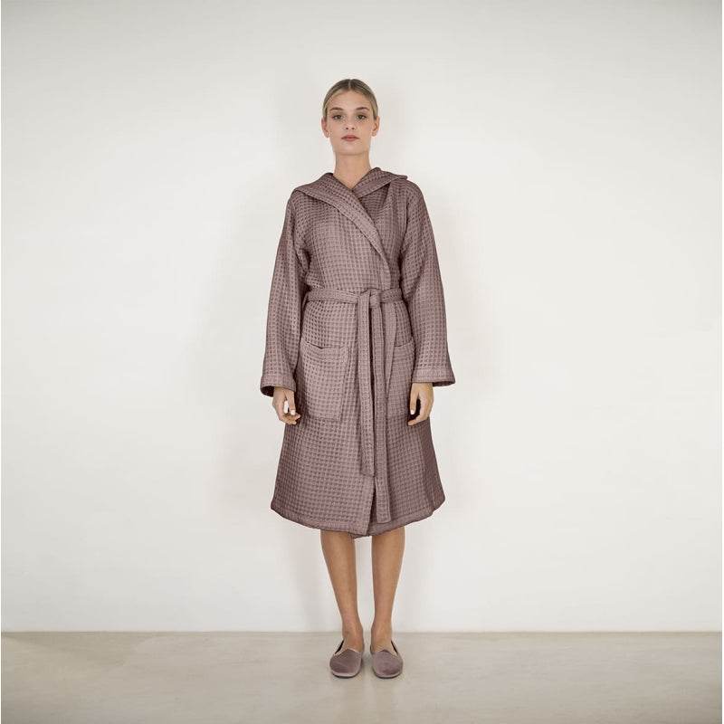 Accappatoio con cappuccio Biancheria Nettare Acc Fazzini - evabiancheria