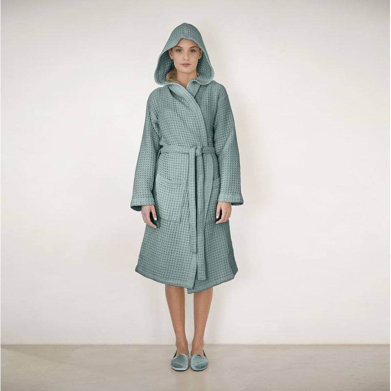 Accappatoio con cappuccio Biancheria Nettare Acc Fazzini - evabiancheria