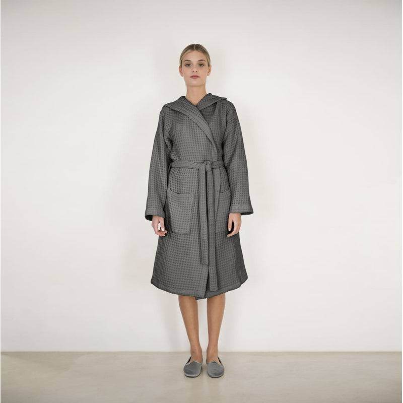 Accappatoio con cappuccio Biancheria Nettare Acc Fazzini - evabiancheria