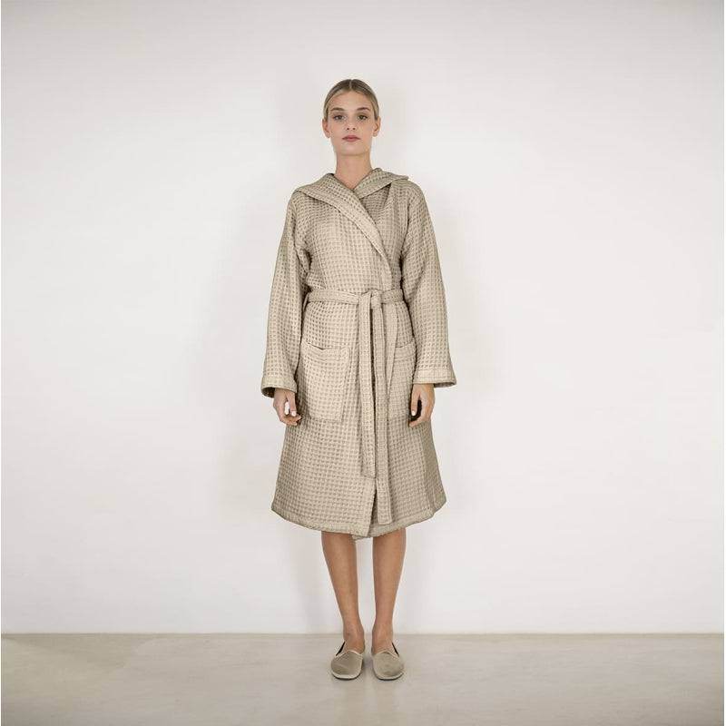 Accappatoio con cappuccio Biancheria Nettare Acc Fazzini - evabiancheria