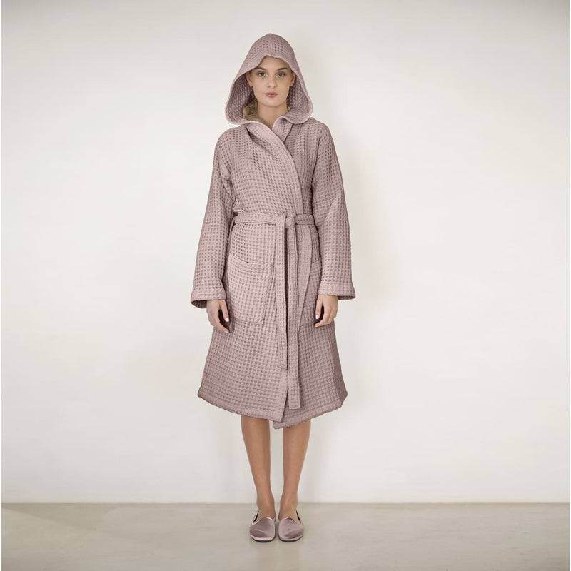 Accappatoio con cappuccio Biancheria Nettare Acc Fazzini - evabiancheria