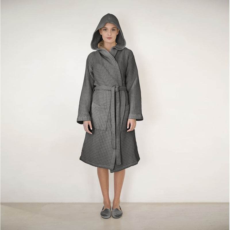 Accappatoio con cappuccio Biancheria Nettare Acc Fazzini - evabiancheria