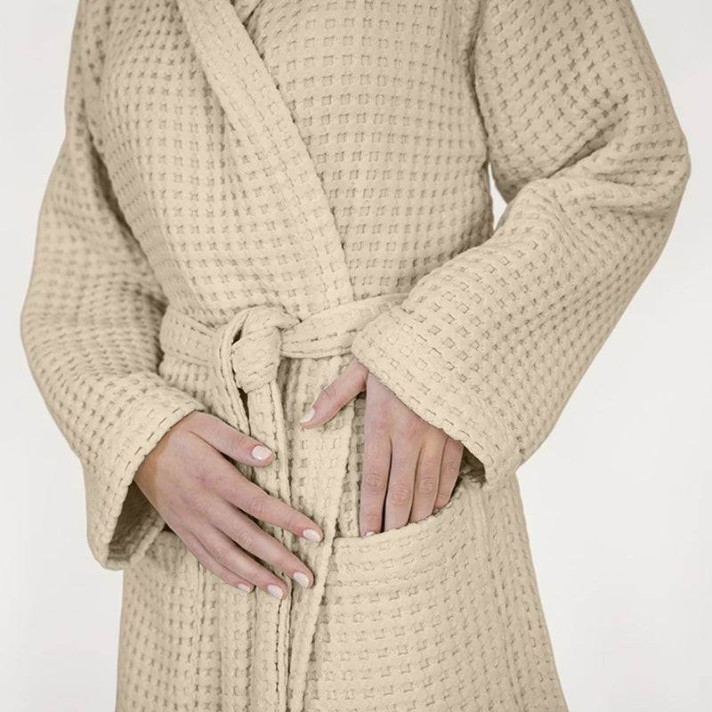 Accappatoio con cappuccio Biancheria Nettare Acc Fazzini - evabiancheria