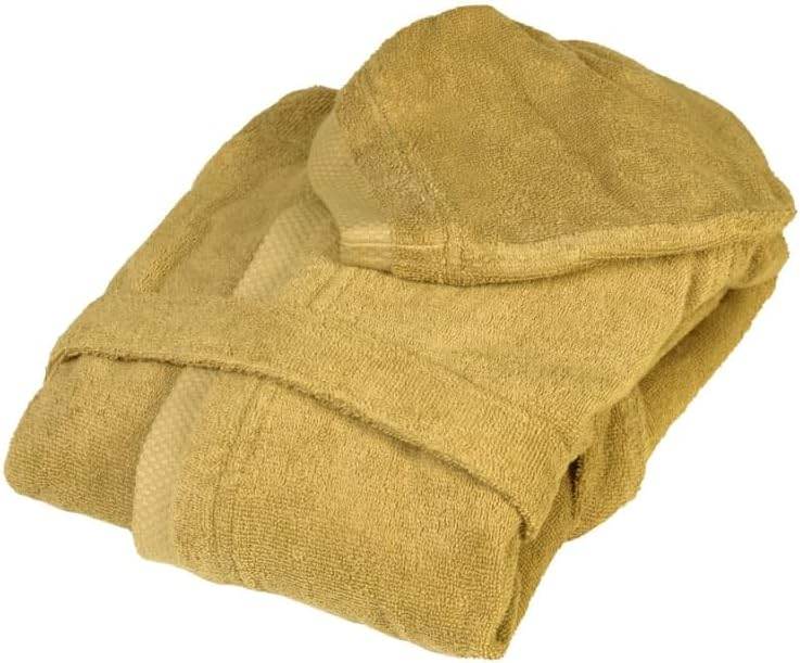 Accappatoio con cappuccio Biancheria Square Acc Fazzini - evabiancheria