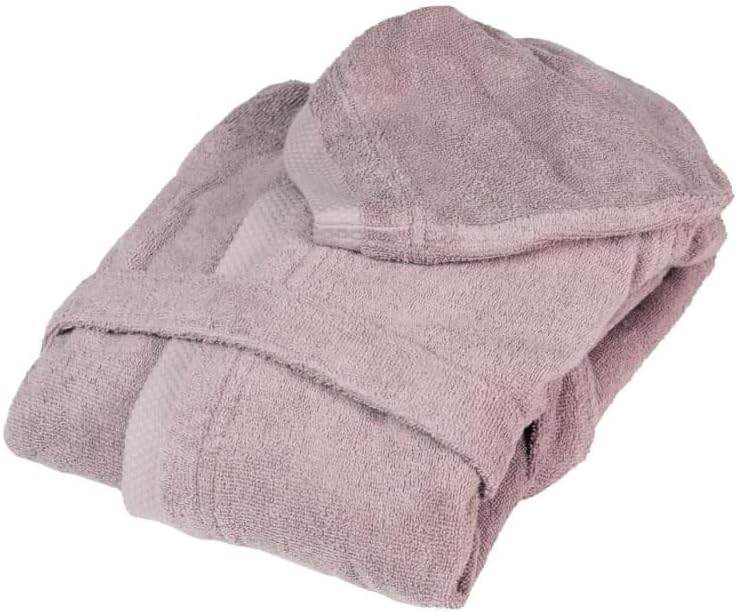 Accappatoio con cappuccio Biancheria Square Acc Fazzini - evabiancheria