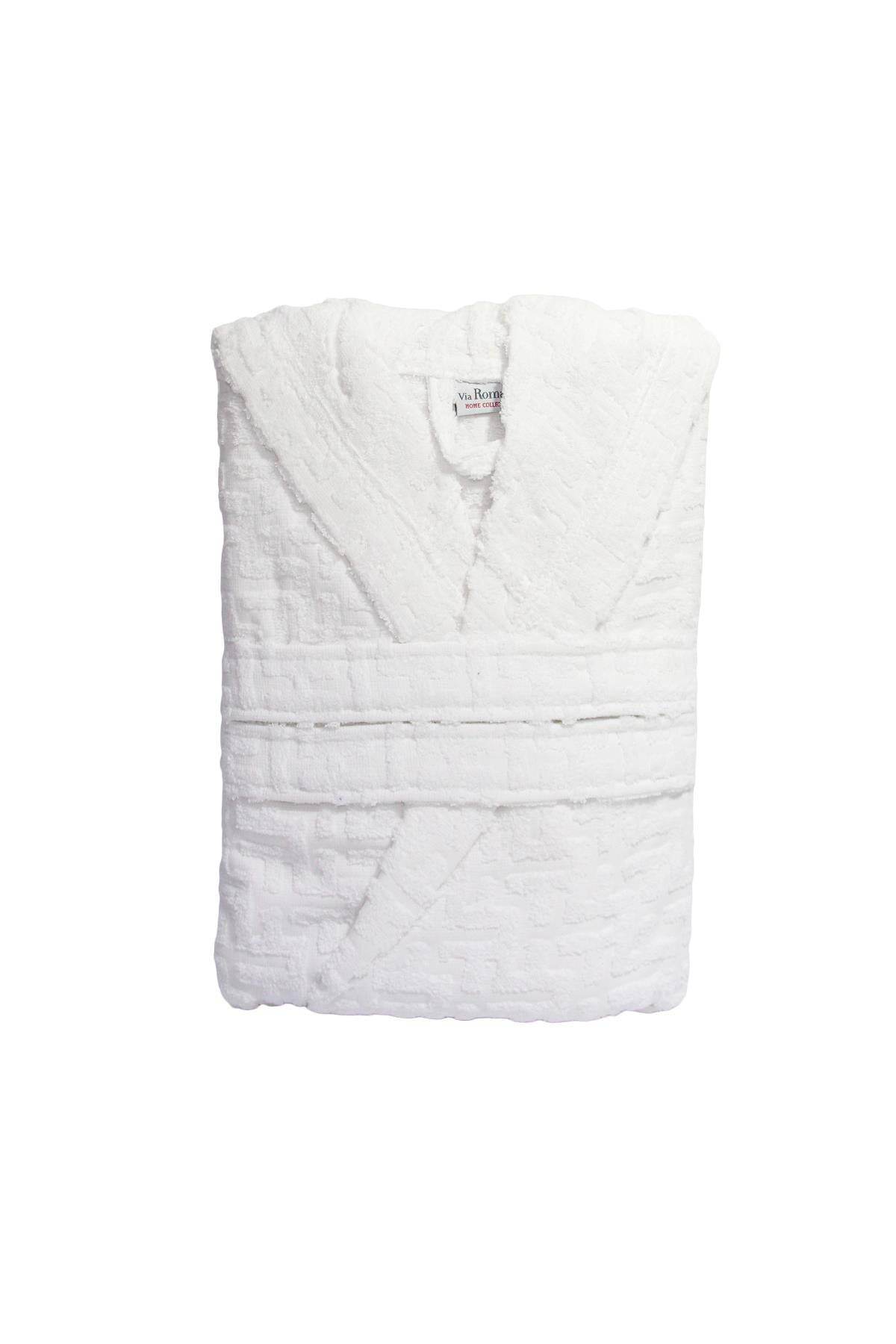 Accappatoio con cappuccio Biancheria TRENDY SA0099 Via Roma 60 - evabiancheria