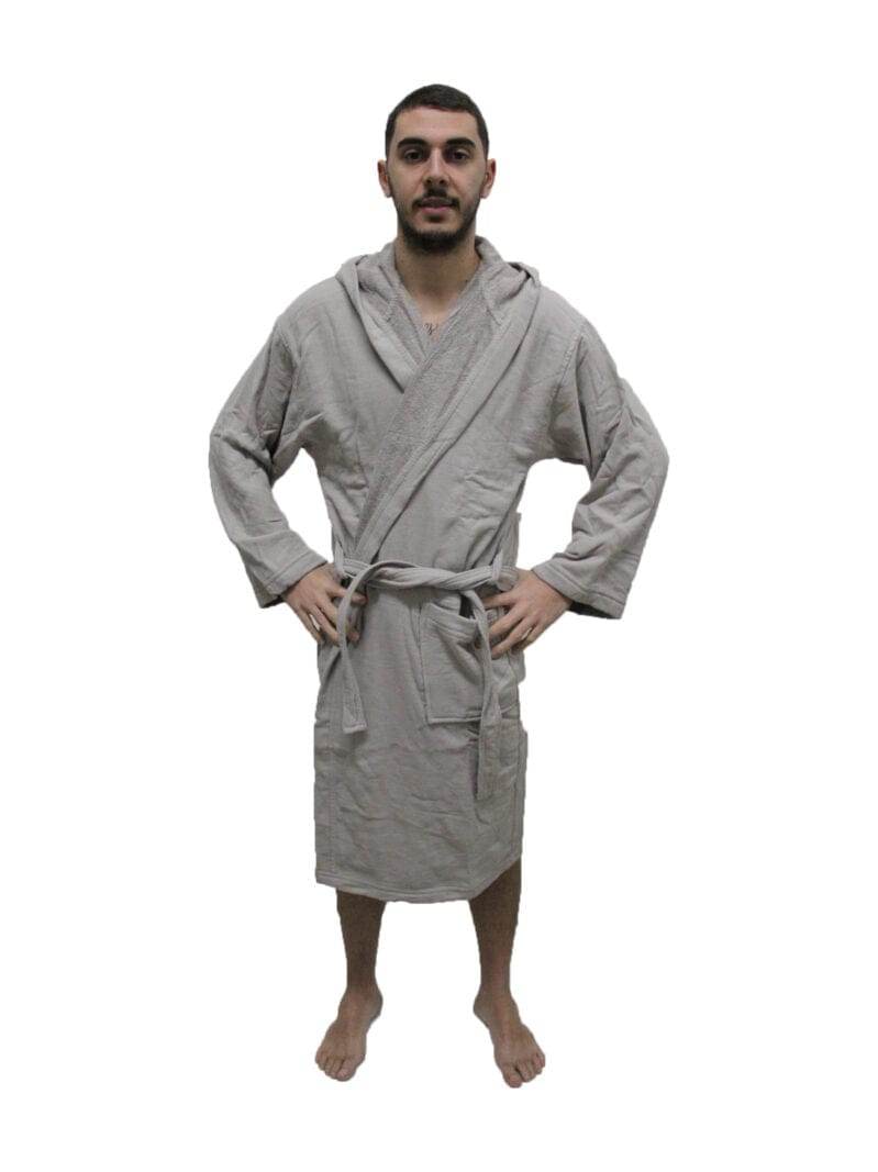 Accappatoio con cappuccio Unisex COMPACT ACC Mae - evabiancheria