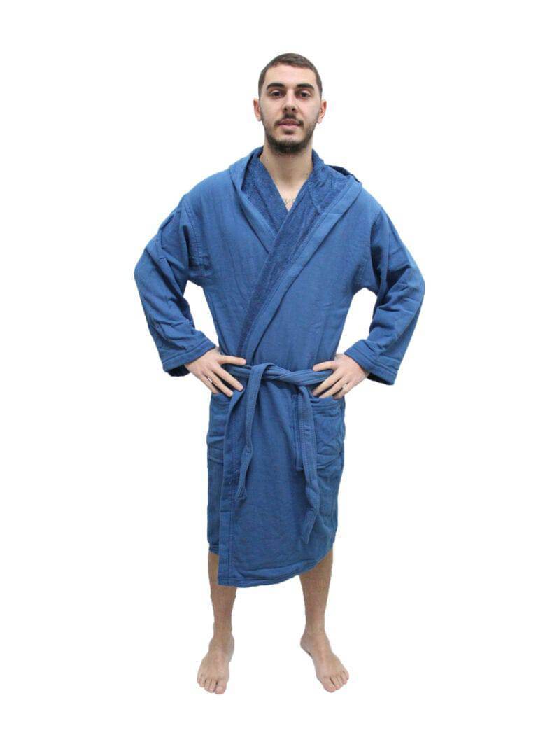 Accappatoio con cappuccio Unisex COMPACT ACC Mae - evabiancheria