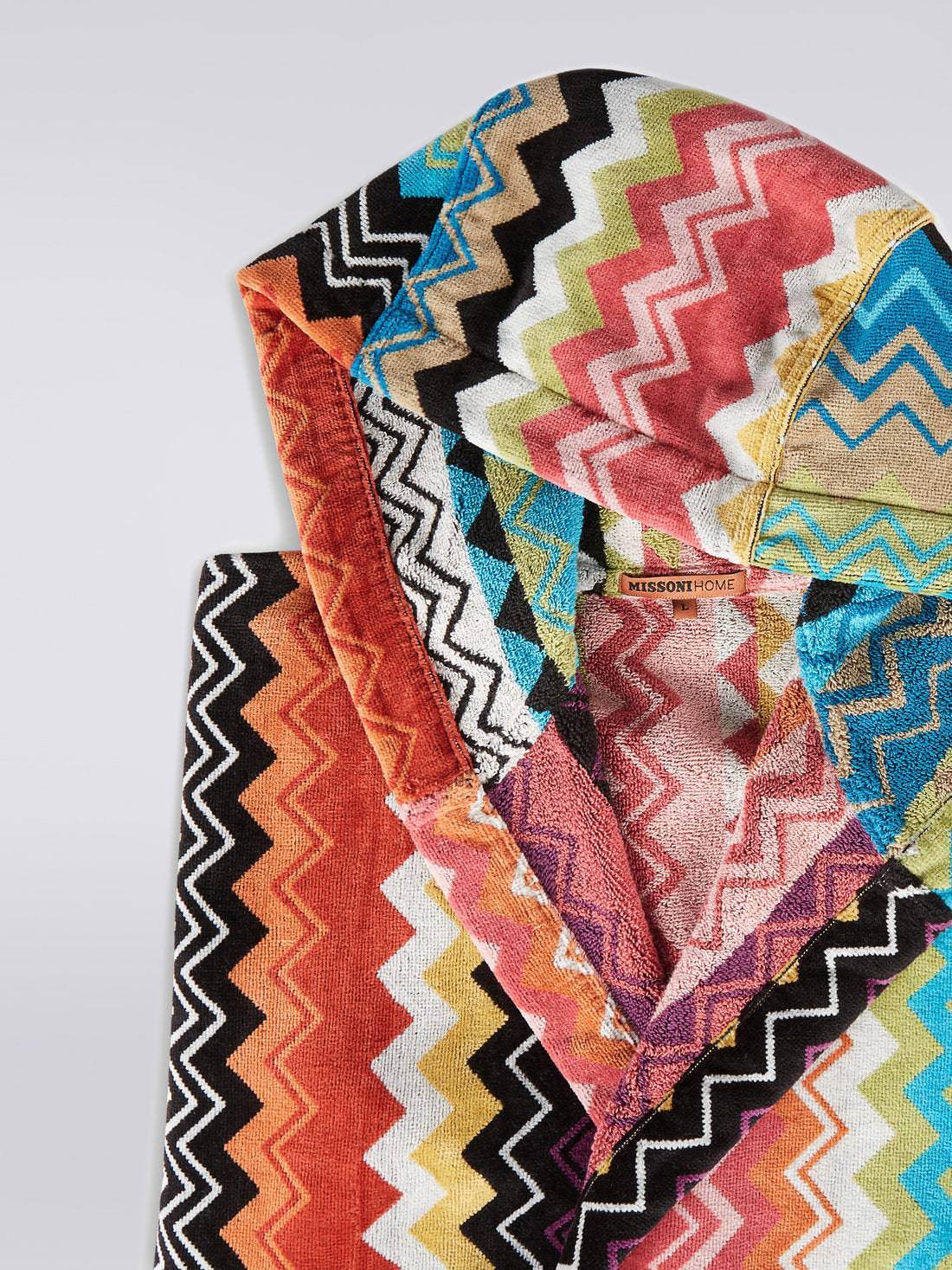 Accappatoio con cappuccio Unisex adulto Giacomo acc Missoni Home - evabiancheria