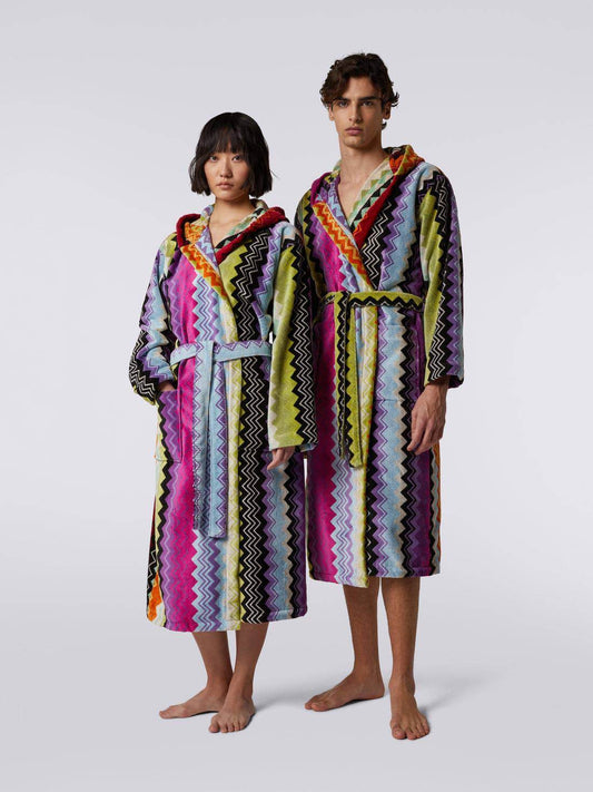 Accappatoio con cappuccio Unisex adulto Giacomo acc Missoni Home - evabiancheria