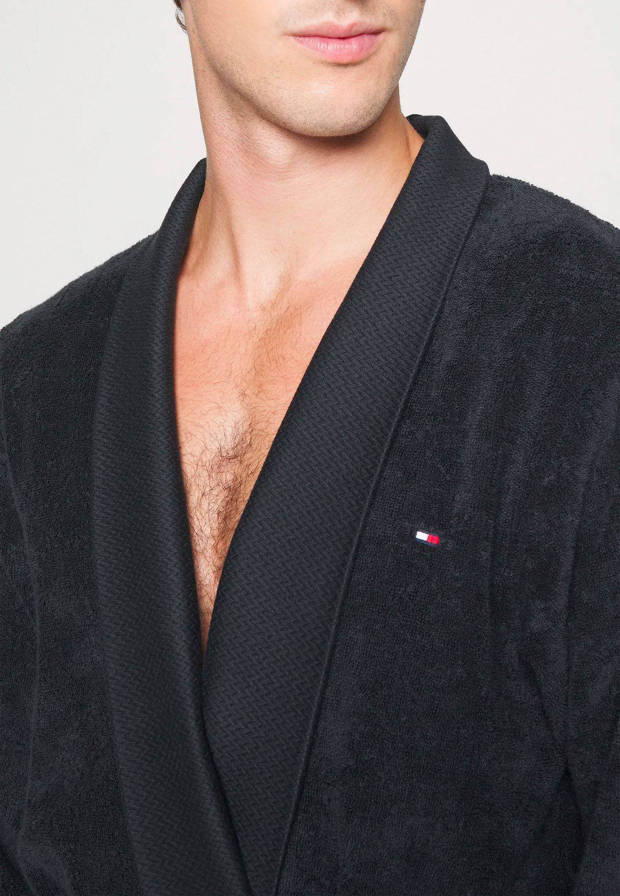 Accappatoio in spugna Biancheria UM02991 Tommy Hilfiger - evabiancheria