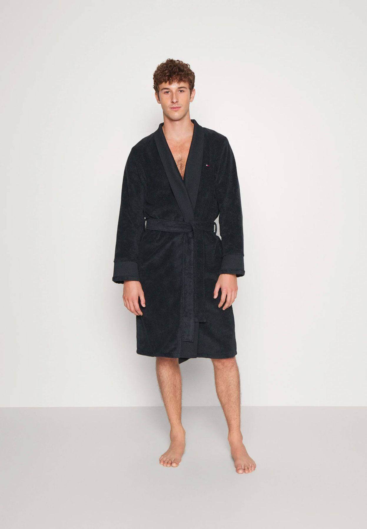 Accappatoio in spugna Biancheria UM02991 Tommy Hilfiger - evabiancheria