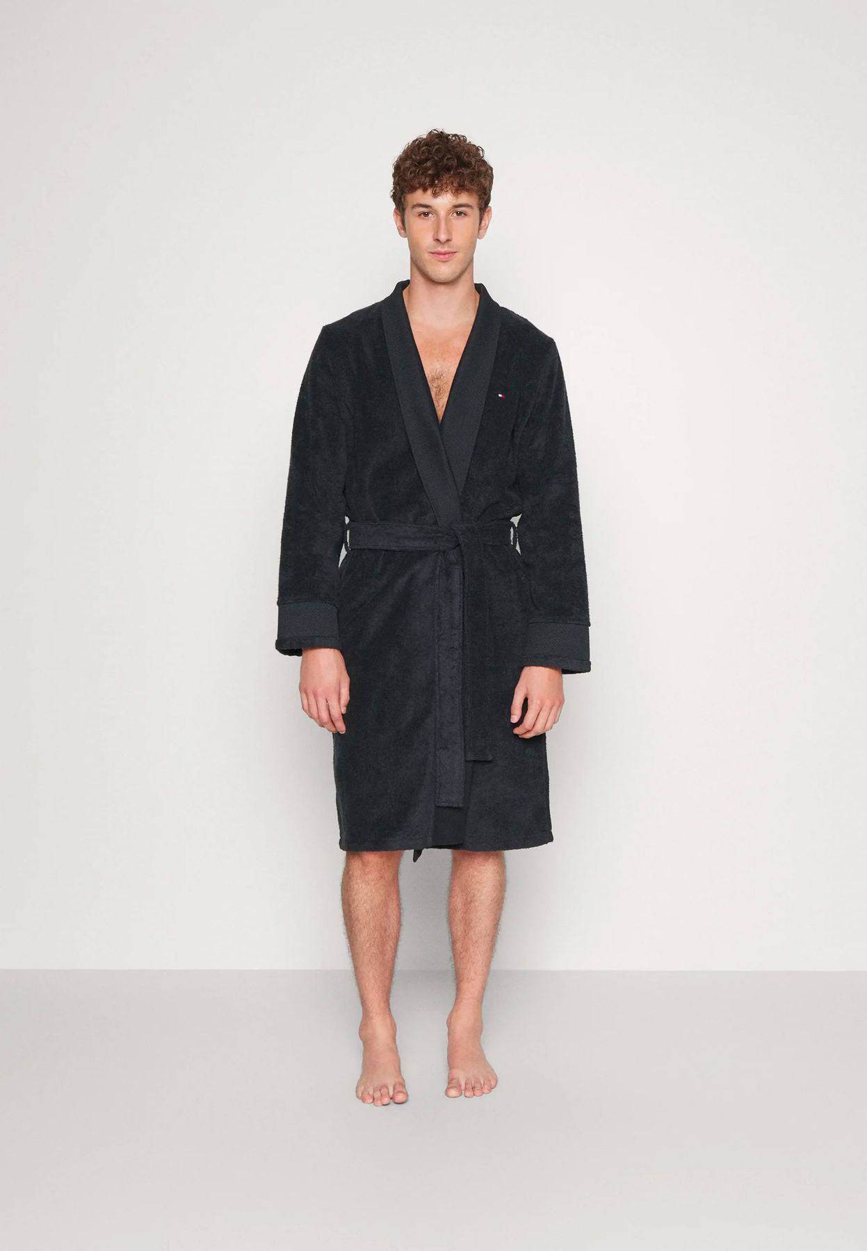 Accappatoio in spugna Biancheria UM02991 Tommy Hilfiger - evabiancheria