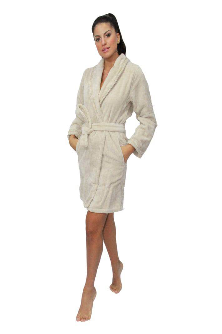 Accappatoio senza cappuccio Bagno PETIT MAISON ACC La Perla - evabiancheria