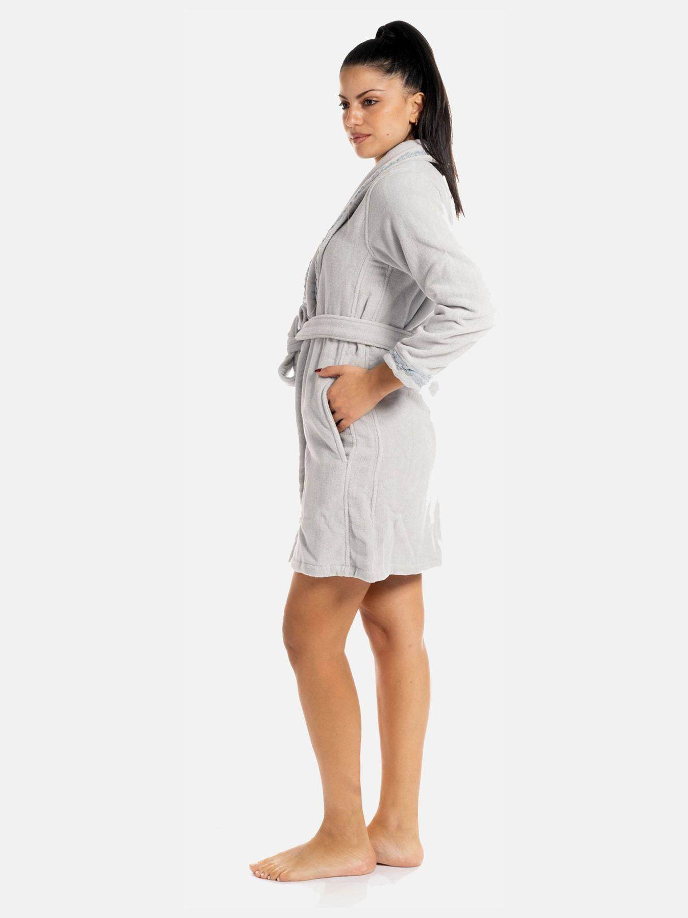 Accappatoio senza cappuccio Bagno PETIT MAISON ACC La Perla - evabiancheria