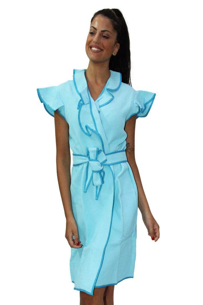 Accappatoio senza cappuccio Bagno UNITO N D APE ACCAPPATOIO Luna di Giorno - evabiancheria