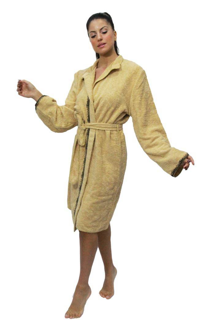 Accappatoio senza cappuccio Unisex LIBELLULA ACCAPPATOIO Cesare Paciotti - evabiancheria