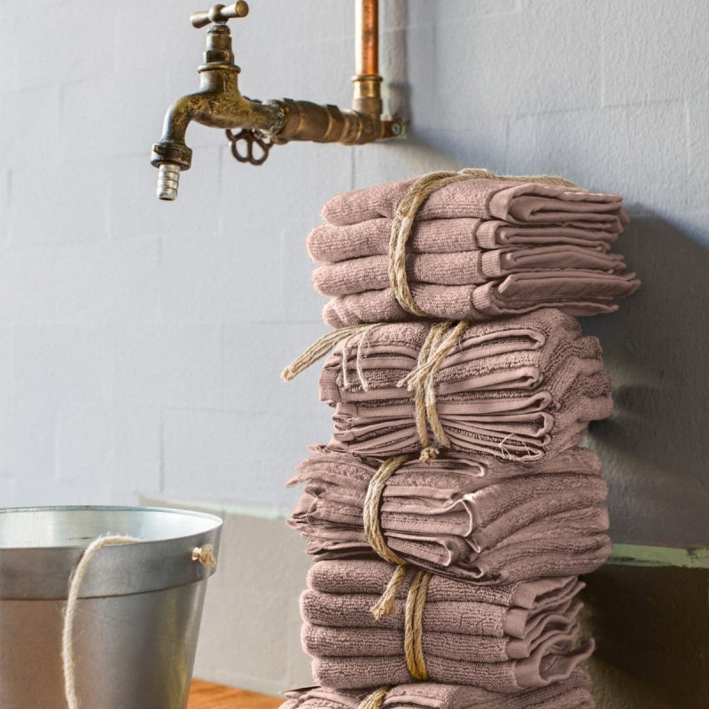 4-piece washcloths Coccola linen set Fazzini