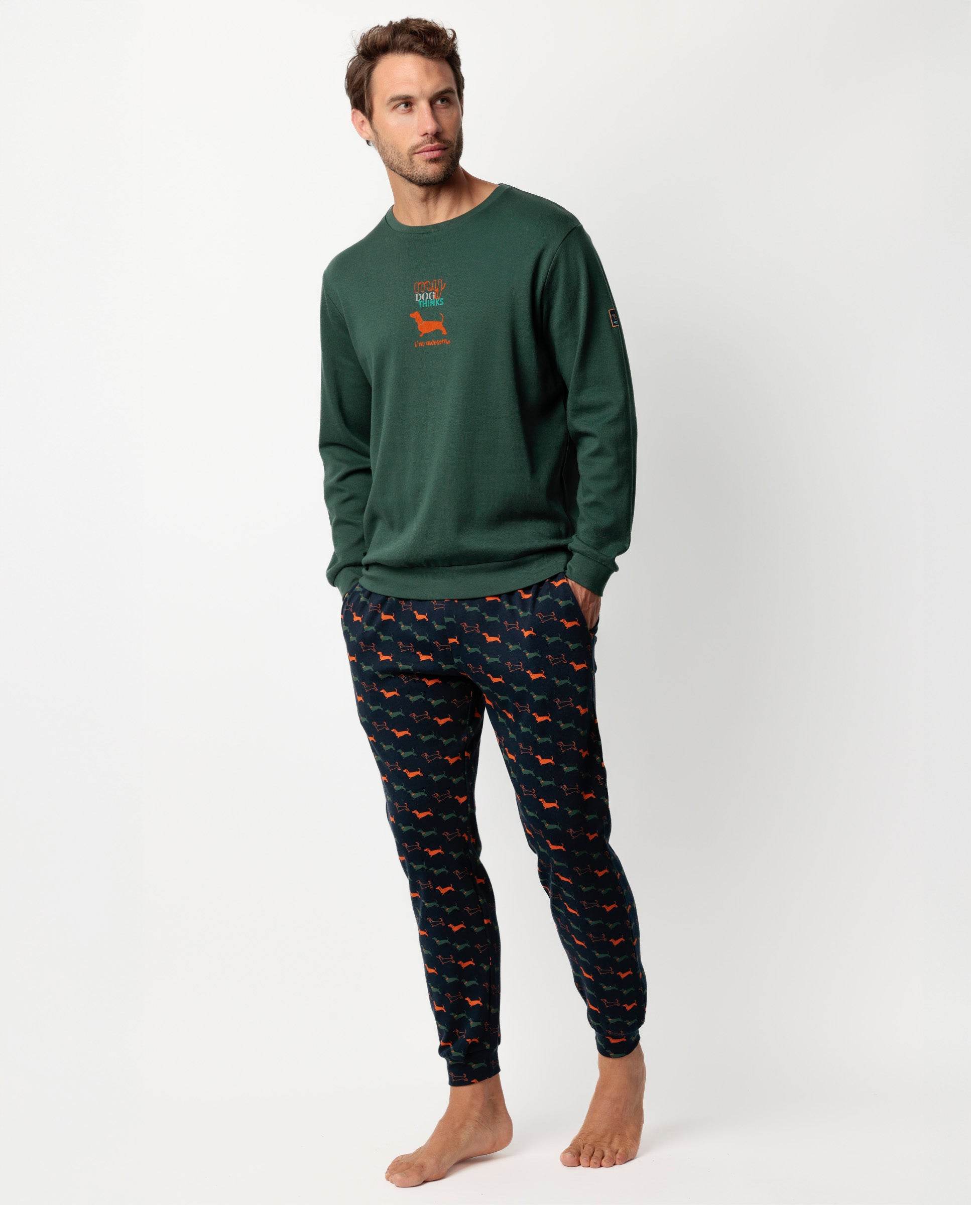 Pigiama Giro collo Uomo 63760 Admas - evabiancheria