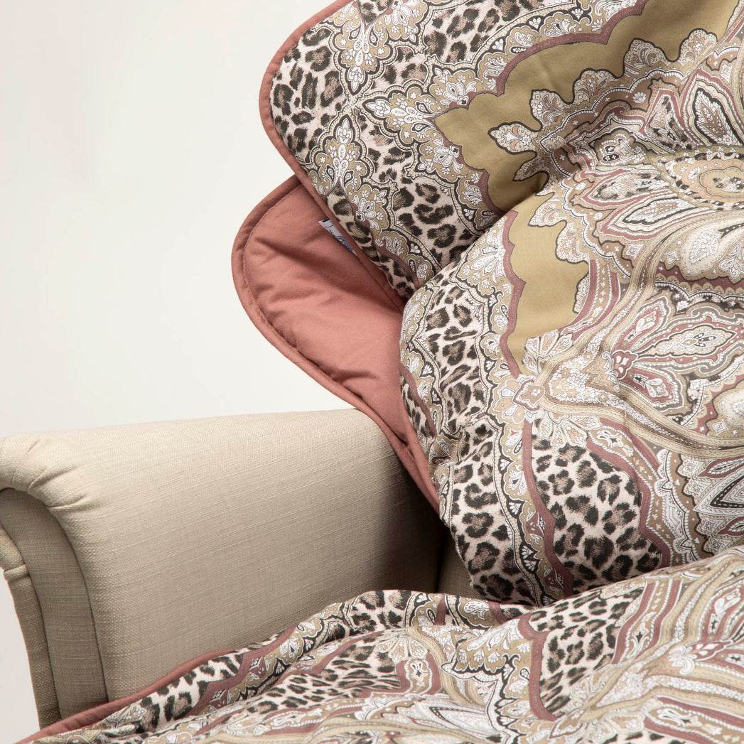 Scaldotto 130x170 Biancheria Leopard Scaldotto Caleffi - evabiancheria