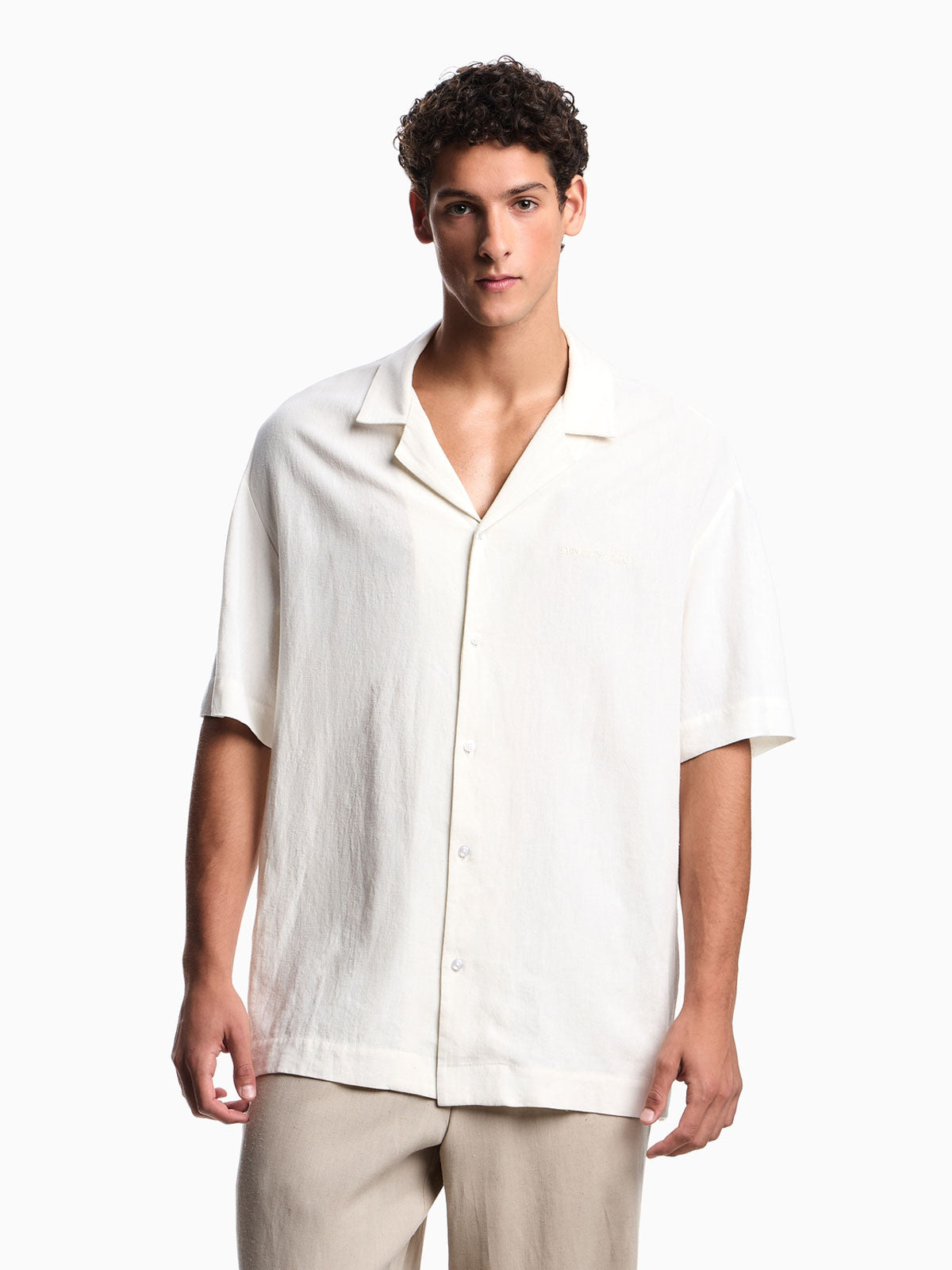 Camicia Manica corta Uomo AF20590 EM000593 Emporio Armani