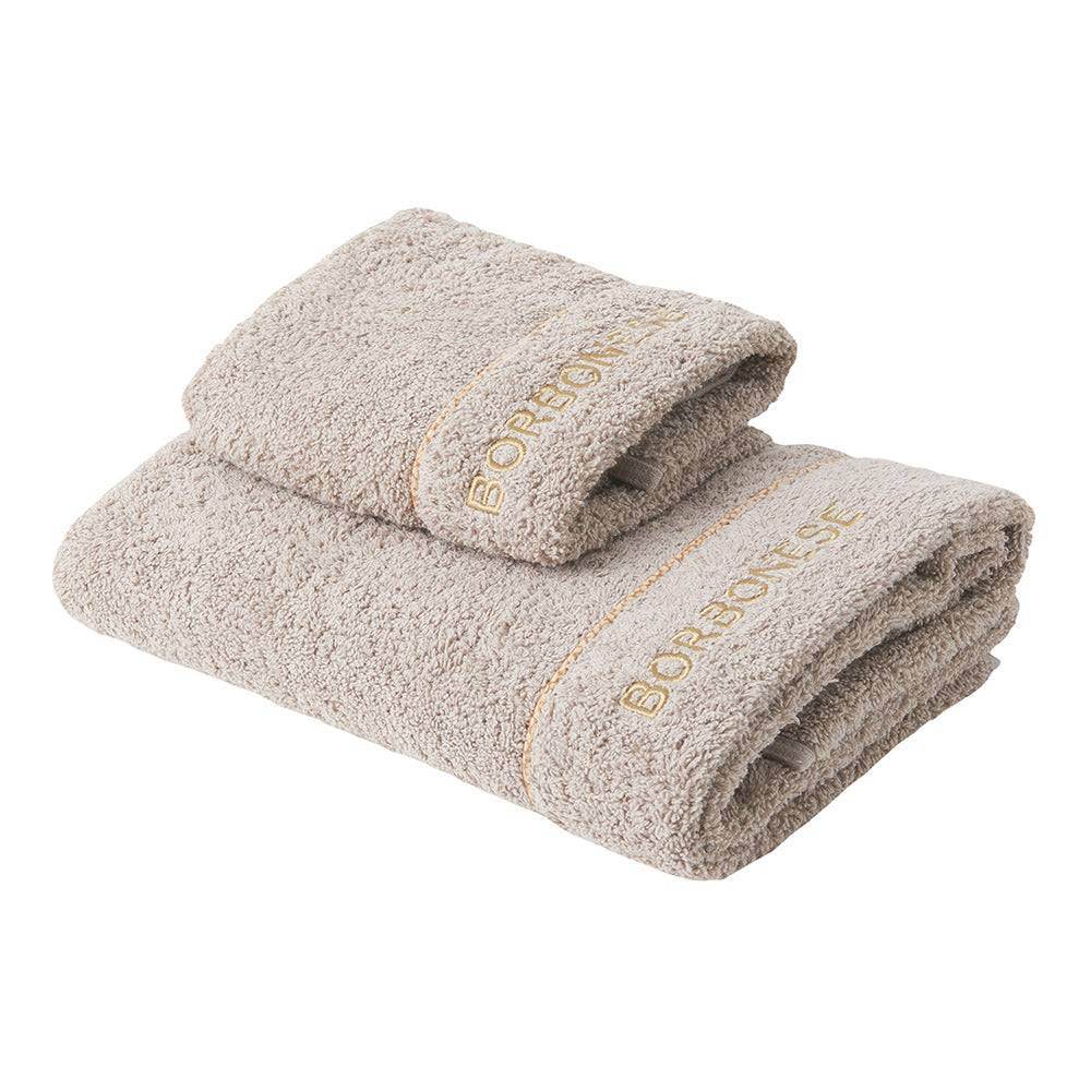 Asciugamani 1+1 Biancheria Fine op 1+1 Borbonese - evabiancheria