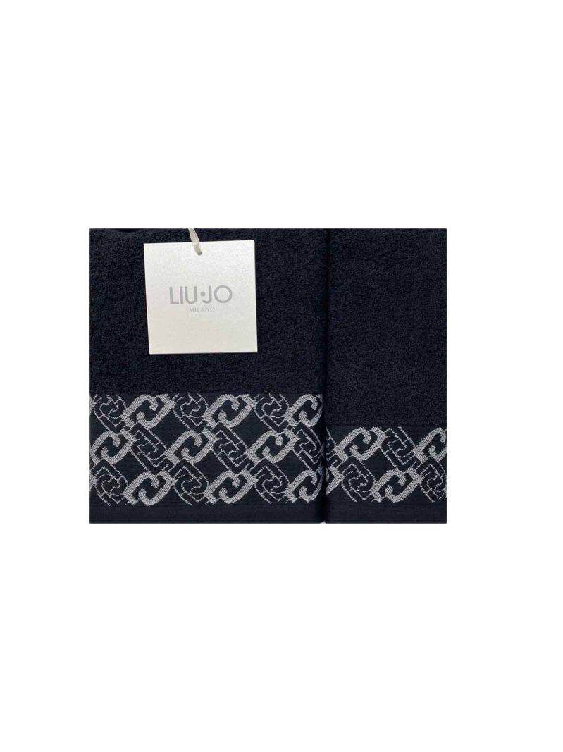 Asciugamani Coppia 1+1 Bagno CHAINS 1 1 Liu Jo Home - evabiancheria
