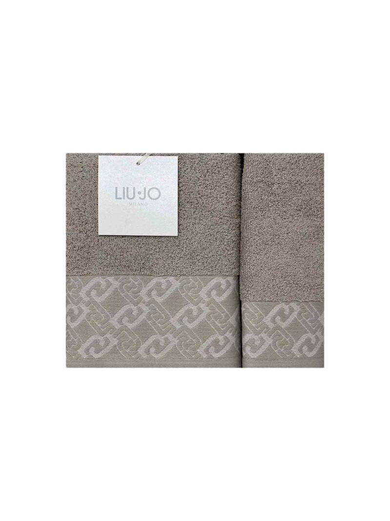 Asciugamani Coppia 1+1 Bagno CHAINS 1 1 Liu Jo Home - evabiancheria