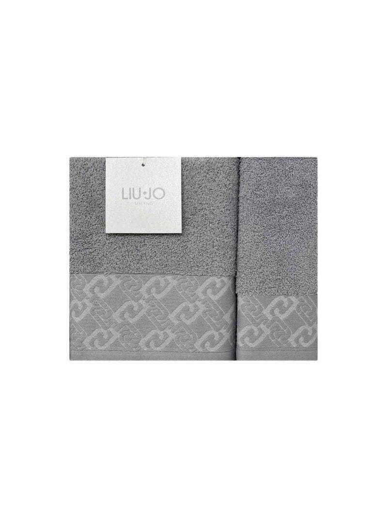 Asciugamani Coppia 1+1 Bagno CHAINS 1 1 Liu Jo Home - evabiancheria