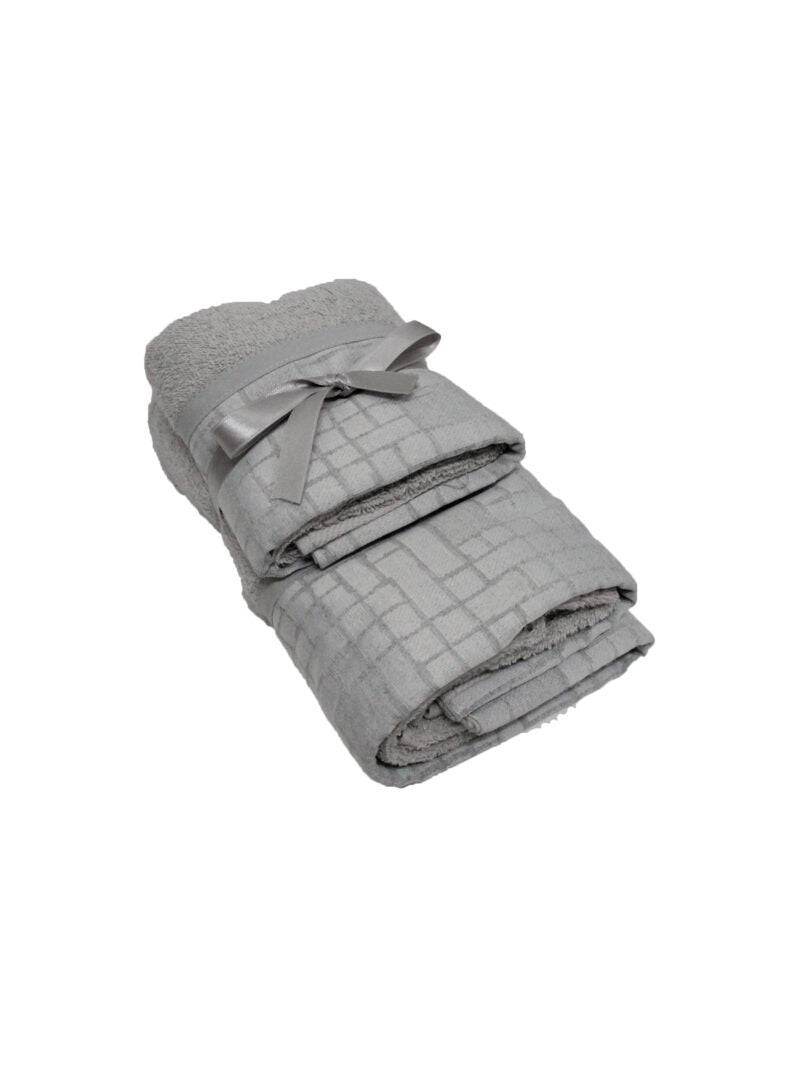 Asciugamani Coppia 1+1 Bagno CORDOVA 1 1 Helen - evabiancheria