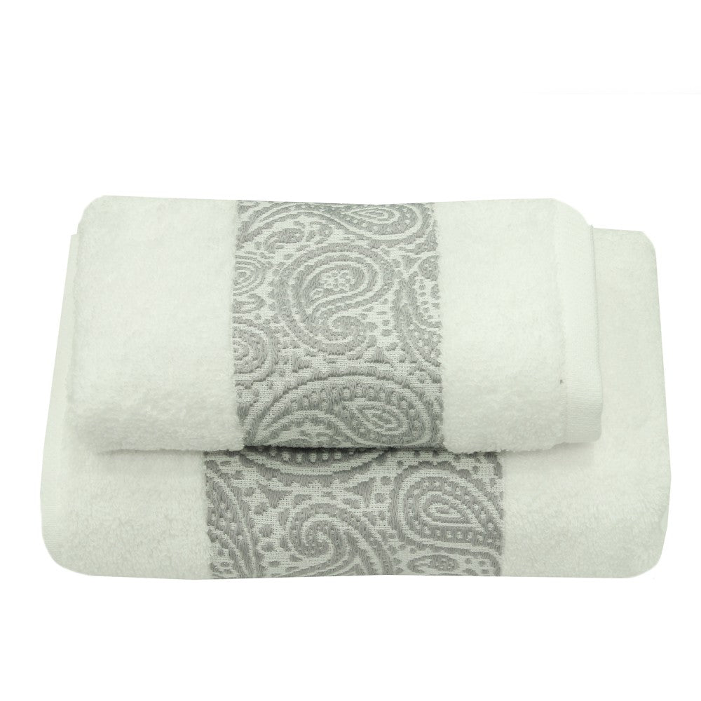 Asciugamani Coppia 1+1 Bagno Cashmere 1 1 Daltex evabiancheria