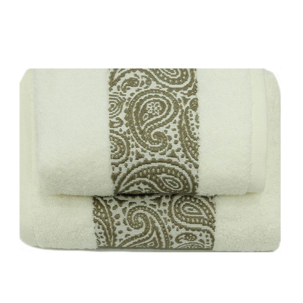 Asciugamani Coppia 1+1 Bagno Cashmere 1 1 Daltex - evabiancheria