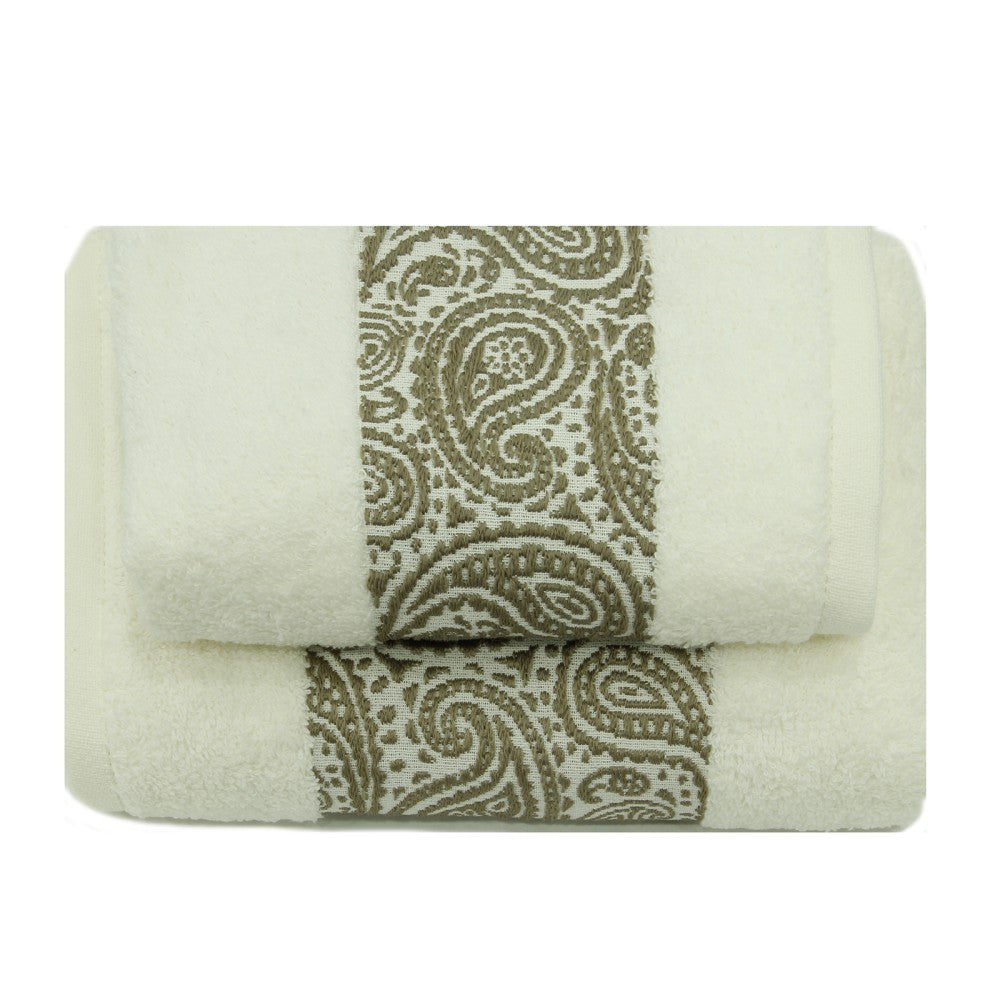 Asciugamani Coppia 1+1 Bagno Cashmere 1 1 Daltex evabiancheria