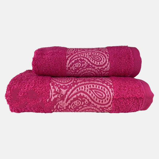 Asciugamani Coppia 1+1 Bagno Cashmere 1 1 Daltex - evabiancheria