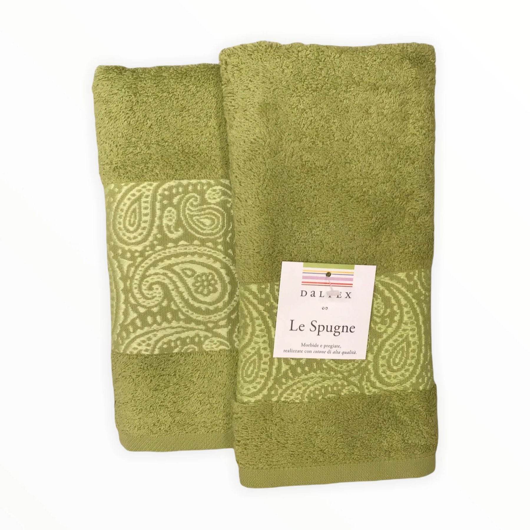 Asciugamani Coppia 1+1 Bagno Cashmere 1 1 Daltex - evabiancheria