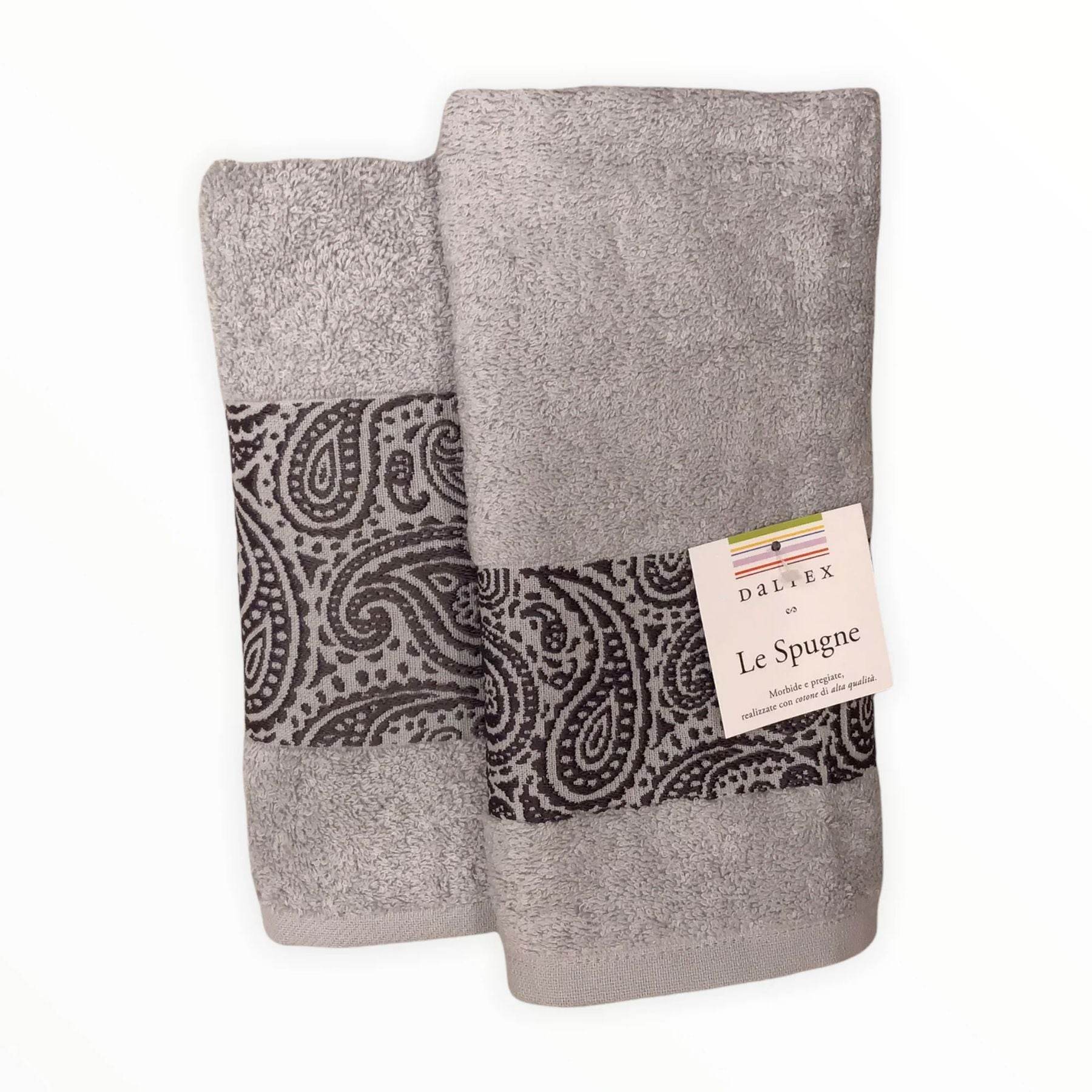 Asciugamani Coppia 1+1 Bagno Cashmere 1 1 Daltex - evabiancheria