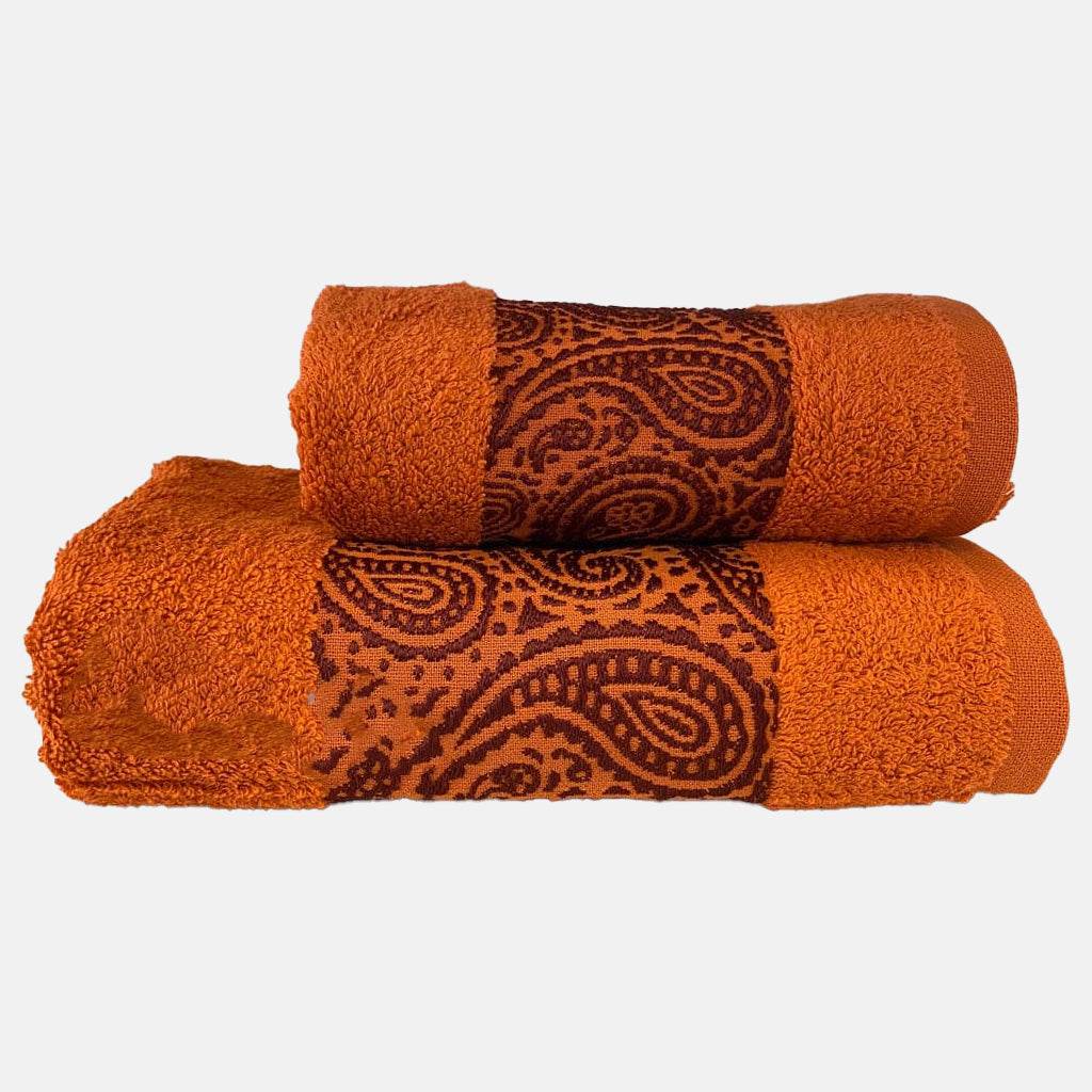 Asciugamani Coppia 1+1 Bagno Cashmere 1 1 Daltex - evabiancheria