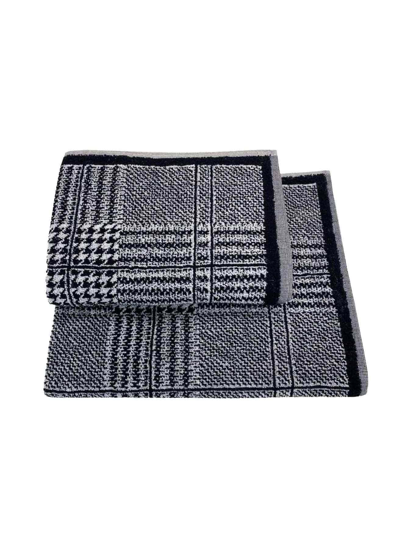 Asciugamani Coppia 1+1 Bagno GALLES 1 1 Carrara - evabiancheria