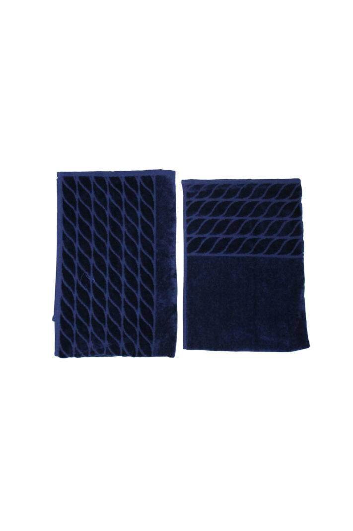 Asciugamani Coppia 1+1 Bagno GIN 1 1 Carrara - evabiancheria