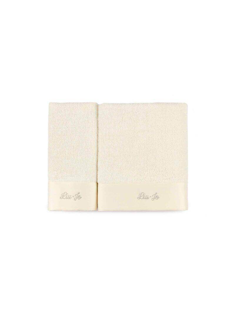 Asciugamani Coppia 1+1 Bagno LUCENTE 1 1 Liu Jo Home - evabiancheria