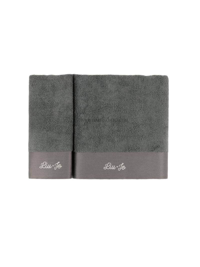 Asciugamani Coppia 1+1 Bagno LUCENTE 1 1 Liu Jo Home - evabiancheria