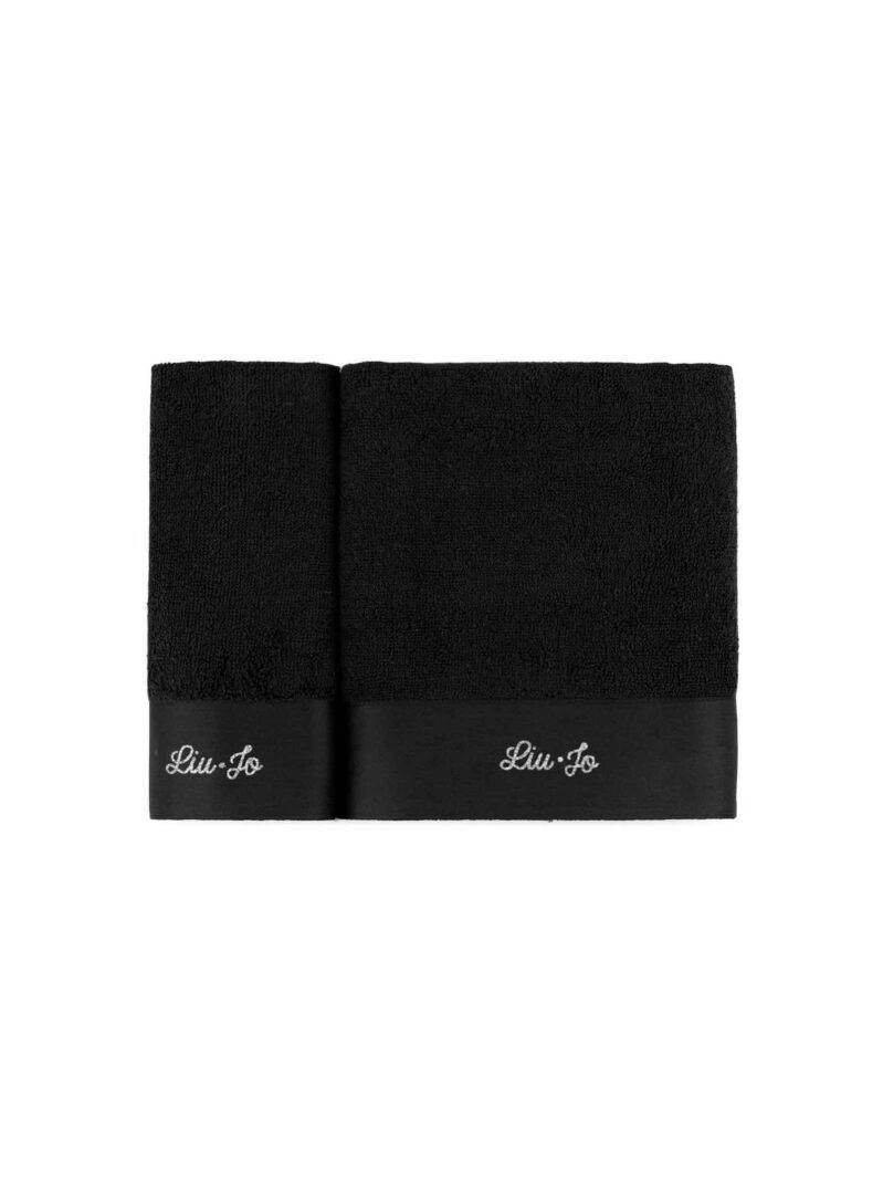 Asciugamani Coppia 1+1 Bagno LUCENTE 1 1 Liu Jo Home - evabiancheria