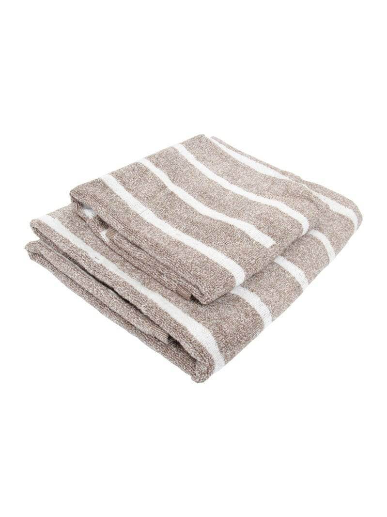 Asciugamani Coppia 1+1 Bagno OSAKA 1 1 Carrara - evabiancheria