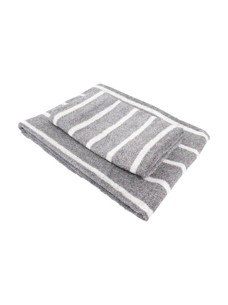 Asciugamani Coppia 1+1 Bagno OSAKA 1 1 Carrara - evabiancheria