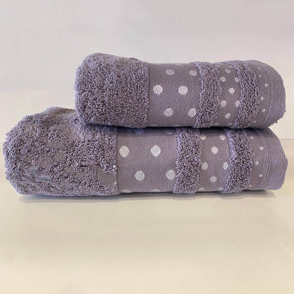 Asciugamani Coppia 1+1 Bagno Poison 1 1 Daltex - evabiancheria