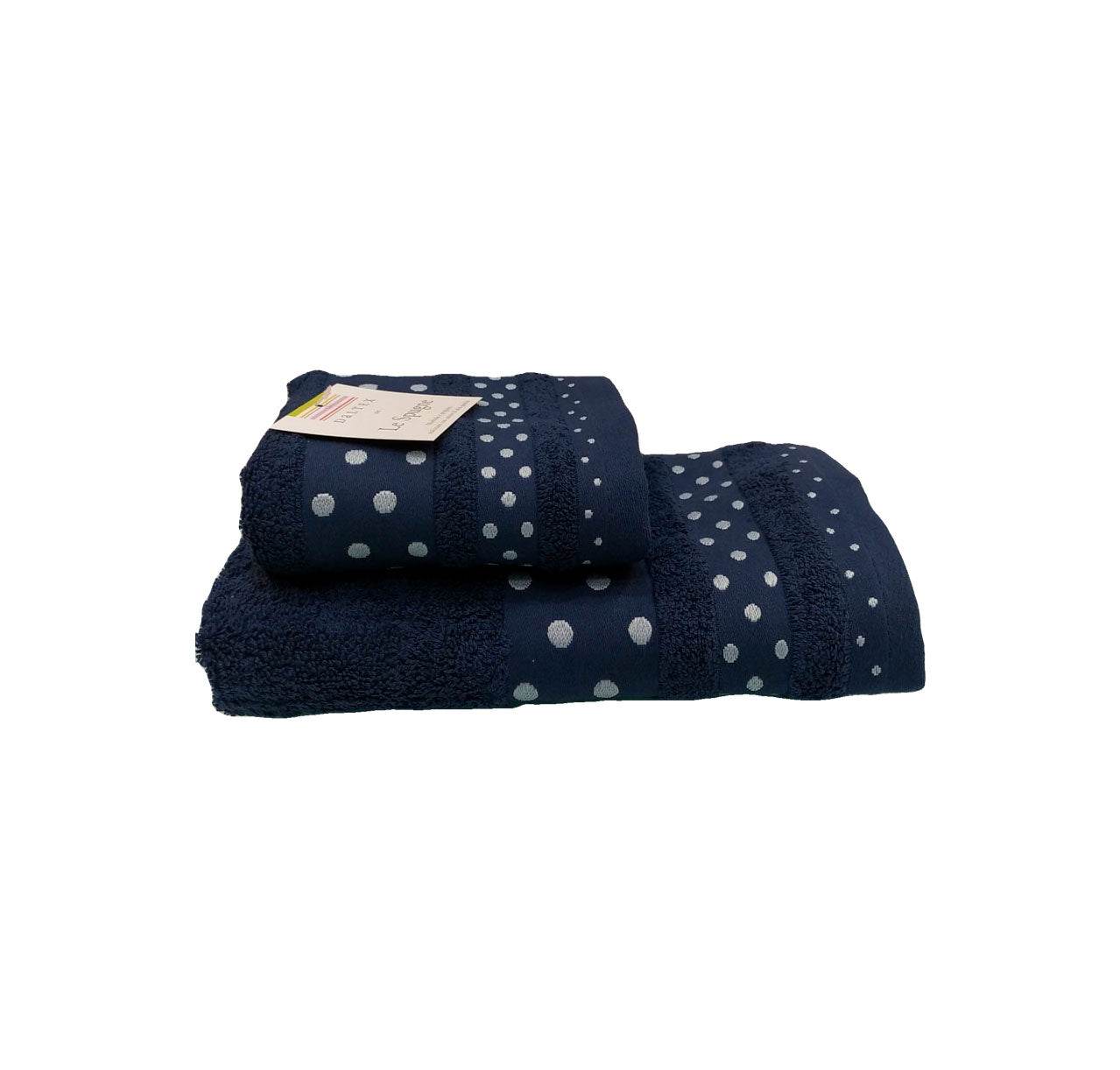 Asciugamani Coppia 1+1 Bagno Poison 1 1 Daltex - evabiancheria