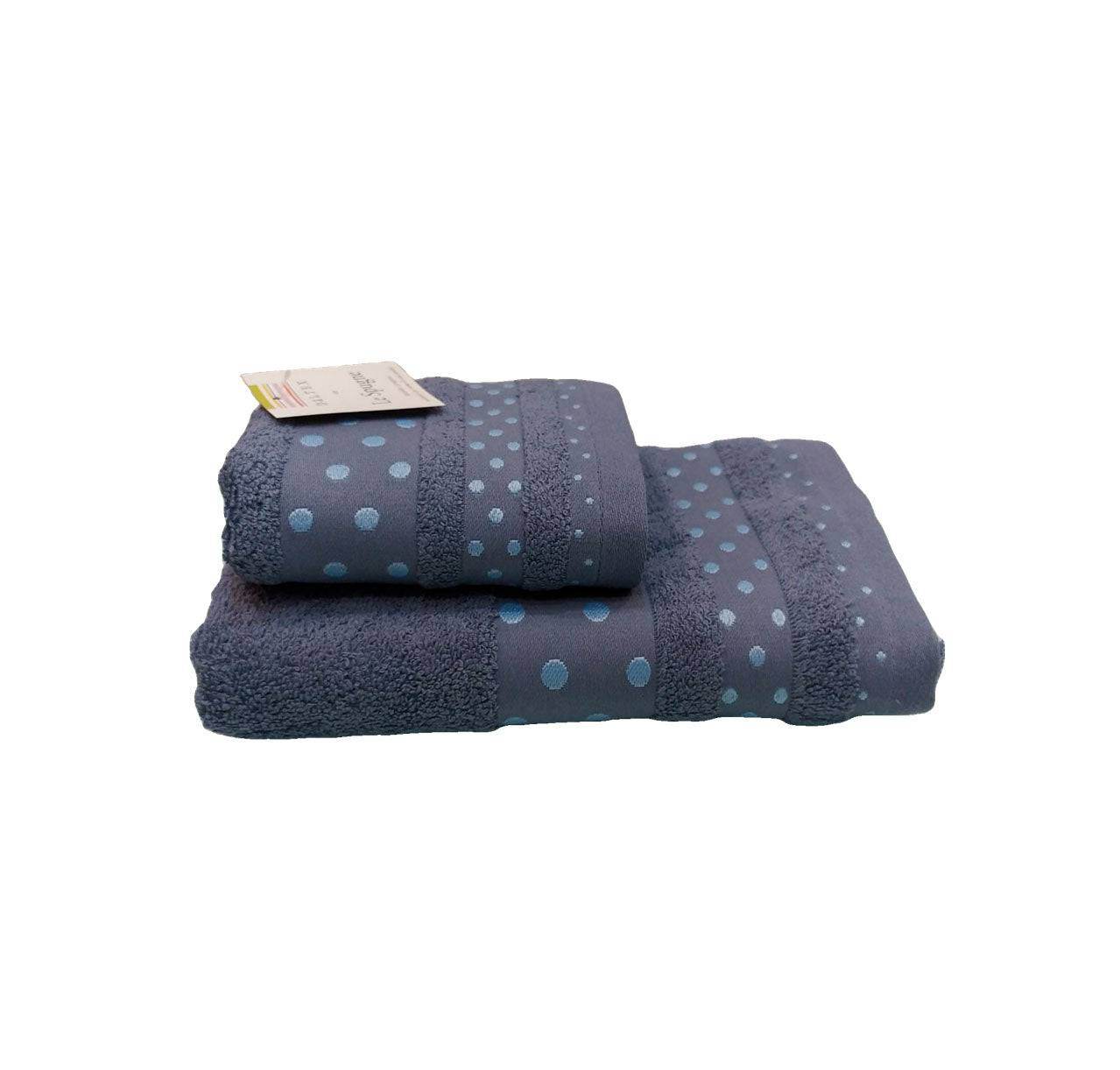 Asciugamani Coppia 1+1 Bagno Poison 1 1 Daltex - evabiancheria