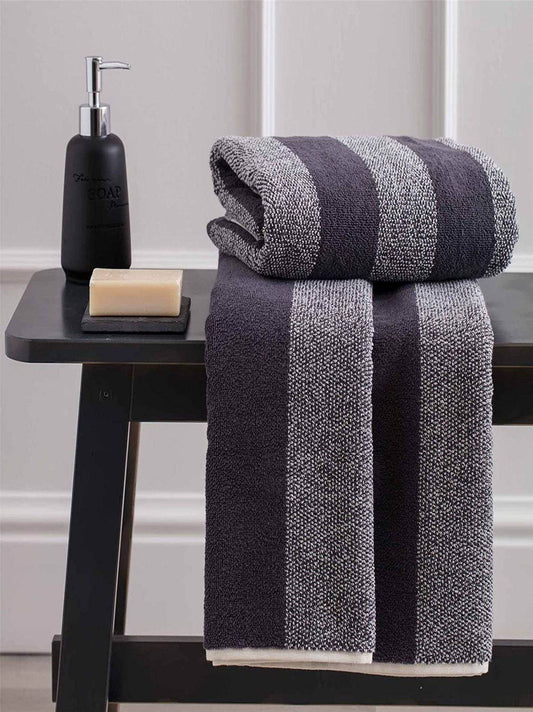 Asciugamani Coppia 1+1 Bagno STRIPY 1 1 Riviera - evabiancheria