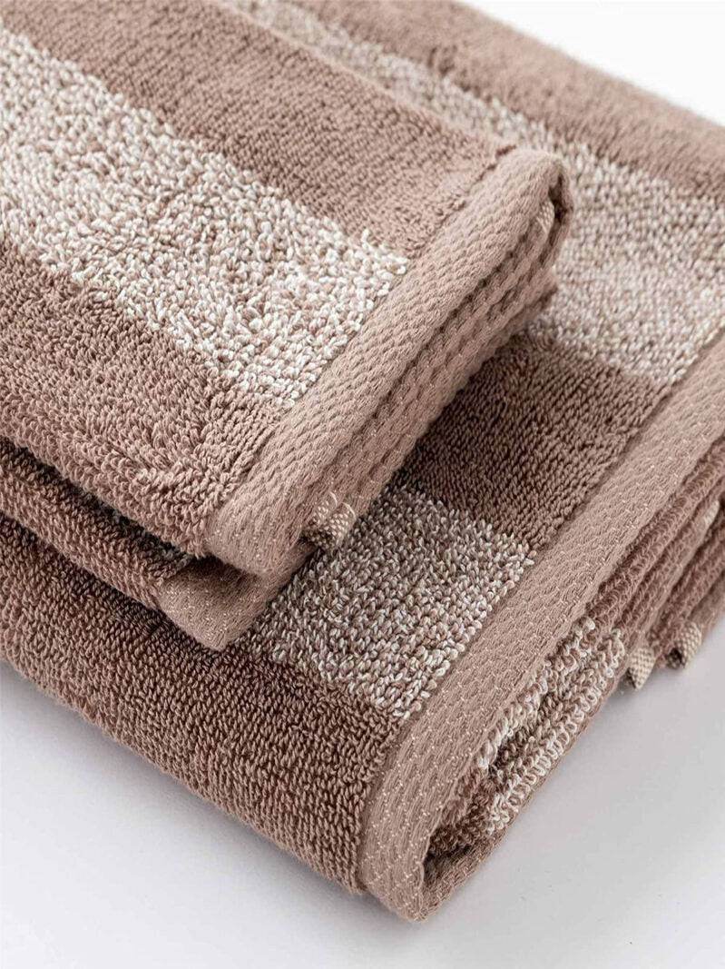 Asciugamani Coppia 1+1 Bagno STRIPY 1 1 Riviera - evabiancheria